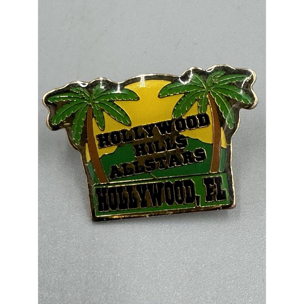 Hollywood Hills All Stars Fast Pitch Softball Lapel Pin